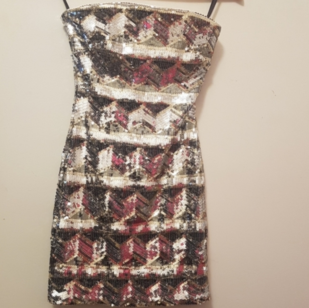 New years Sequin tube dress